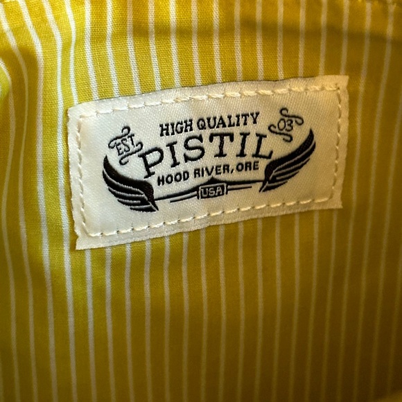 Pistil Have We Met ? Flip Over Women Clutch Bag Grey 9x10. Wristlet purse - Picture 5 of 9